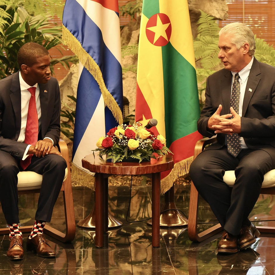 Cuba y Granada consolidan relaciones bilaterales a 45 años de su establecimiento Cuba y Granada consolidan relaciones bilaterales a 45 años de su establecimiento