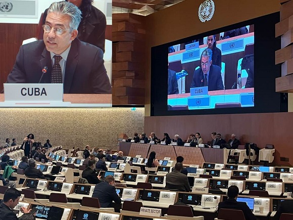 Aboga Cuba en la ONU-Ginebra por reducción de la brecha digital Aboga Cuba en la ONU-Ginebra por reducción de la brecha digital