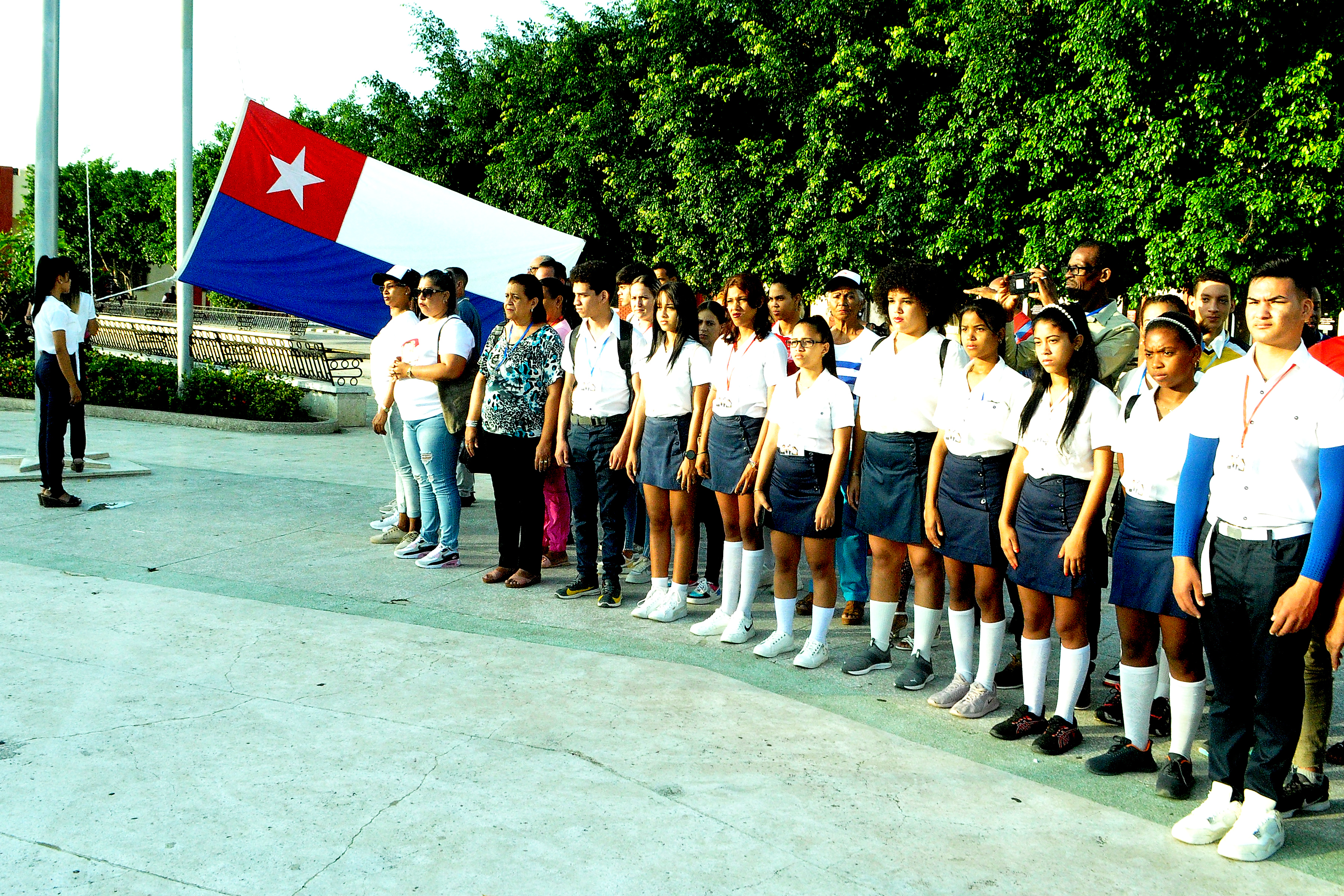 Ceremonia de las banderas da inicio a ecuentro nacional de escuelas pedagógicas Ceremonia de las banderas da inicio a ecuentro nacional de escuelas pedagógicas