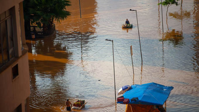 Preocupan gripe y leptospirosis en damnificado estado brasileño