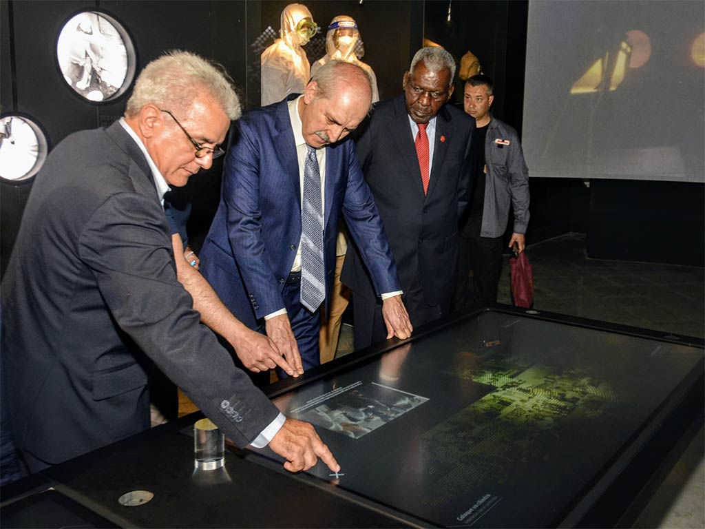 Líder parlamentario turco visita Centro Fidel Castro en Cuba Líder parlamentario turco visita Centro Fidel Castro en Cuba