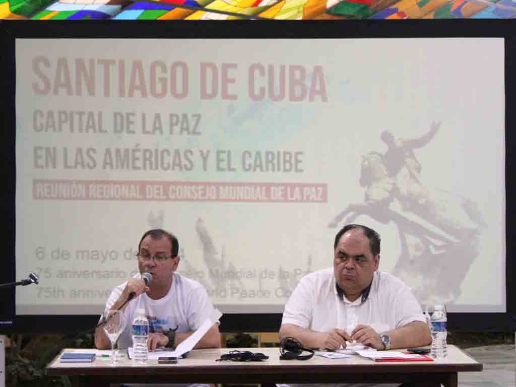 Consejo Mundial de la Paz aboga por la coexistencia pacífica, el desarme nuclear y el fin del bloqueo a Cuba Consejo Mundial de la Paz aboga por la coexistencia pacífica, el desarme nuclear y el fin del bloqueo a Cuba