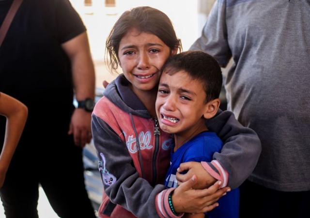 Alertan sobre graves daños psicológicos a los niños en Gaza Alertan sobre graves daños psicológicos a los niños en Gaza
