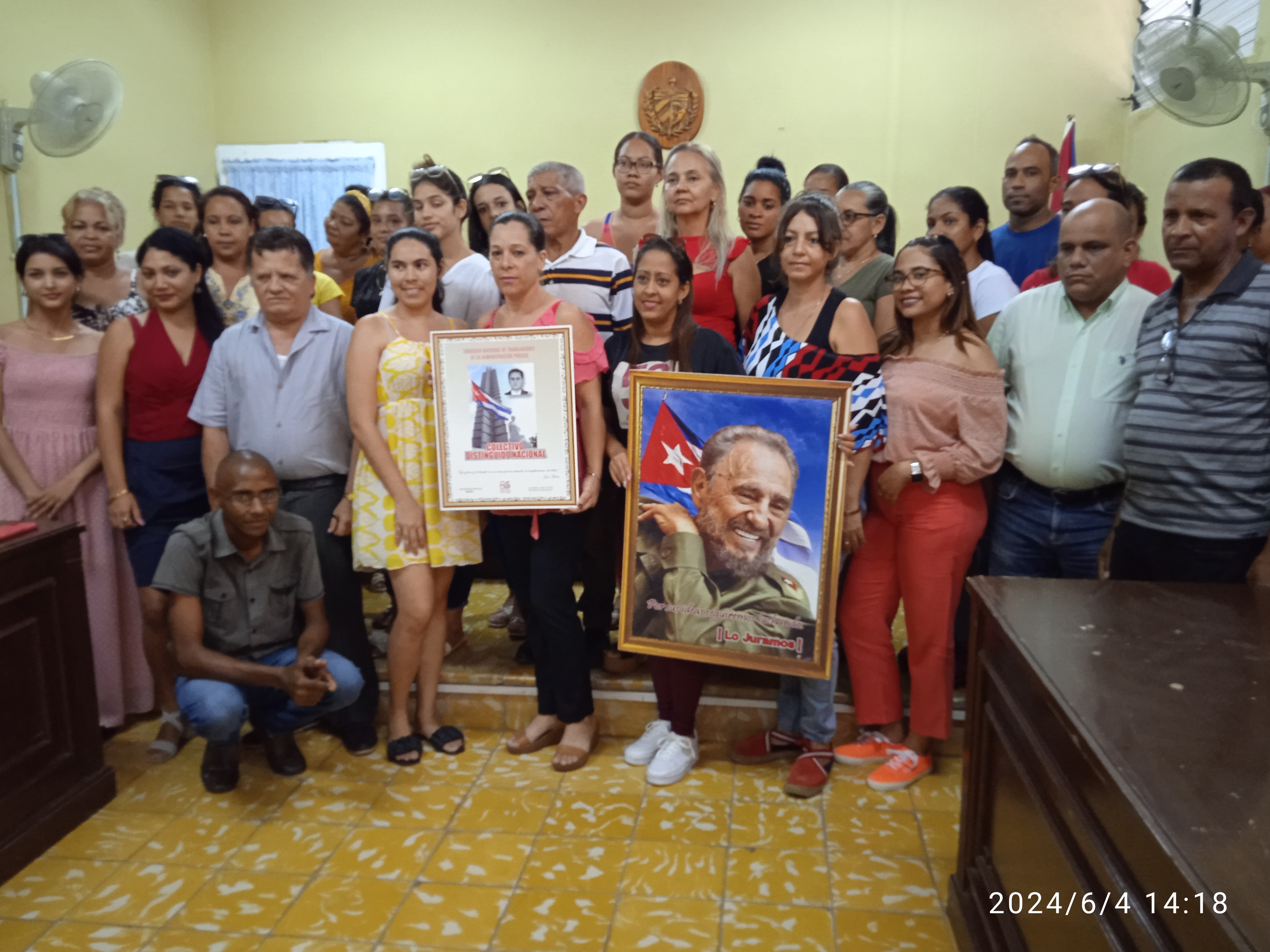 Recibe Tribunal municipal de Bayamo condición Distinguido Nacional Recibe Tribunal municipal de Bayamo condición Distinguido Nacional