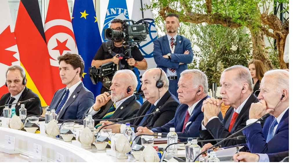 Lula pidió en Cumbre G7 fin del conflicto entre Israel y Palestina Lula pidió en Cumbre G7 fin del conflicto entre Israel y Palestina