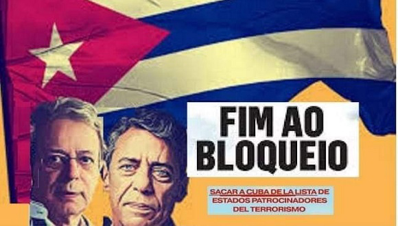 Artistas, políticos e intelectuales brasileños piden a la Casa Blanca retirar a Cuba de la lista de países terroristas Artistas, políticos e intelectuales brasileños piden a la Casa Blanca retirar a Cuba de la lista de países terroristas