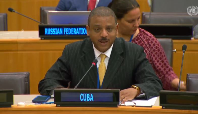 Cuba dentro de directiva de Comité Especial de Descolonización de ONU Cuba dentro de directiva de Comité Especial de Descolonización de ONU
