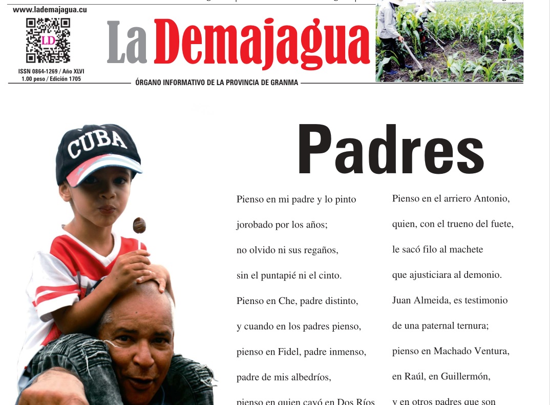 Edición impresa 1705 del semanario La Demajagua, sábado 15 de junio de 2024 Edición impresa 1705 del semanario La Demajagua, sábado 15 de junio de 2024