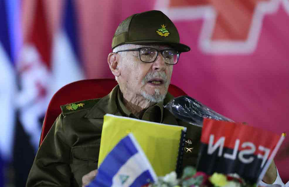 Ramiro Valdés: nos guían los ejemplos de Sandino, Martí y Fidel Ramiro Valdés: nos guían los ejemplos de Sandino, Martí y Fidel