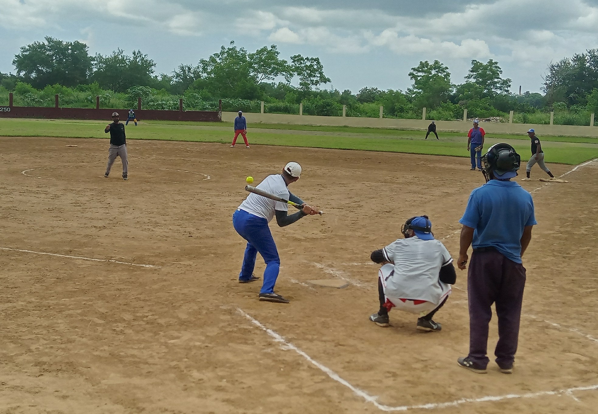 Escénicos triunfan en softbol a la piña Escénicos triunfan en softbol a la piña