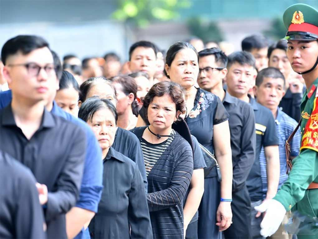 Multitudinario adiós del pueblo vietnamita a Nguyen Phu Trong Multitudinario adiós del pueblo vietnamita a Nguyen Phu Trong