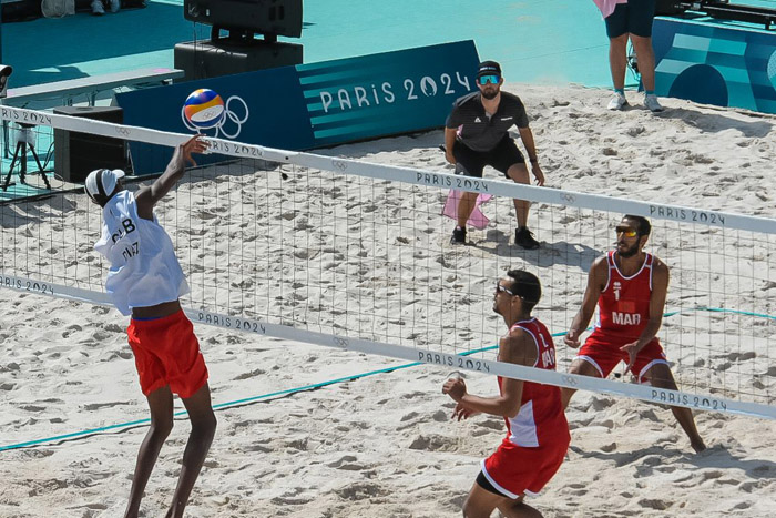 Dupla cubana de voly de playa invicta en París 2024