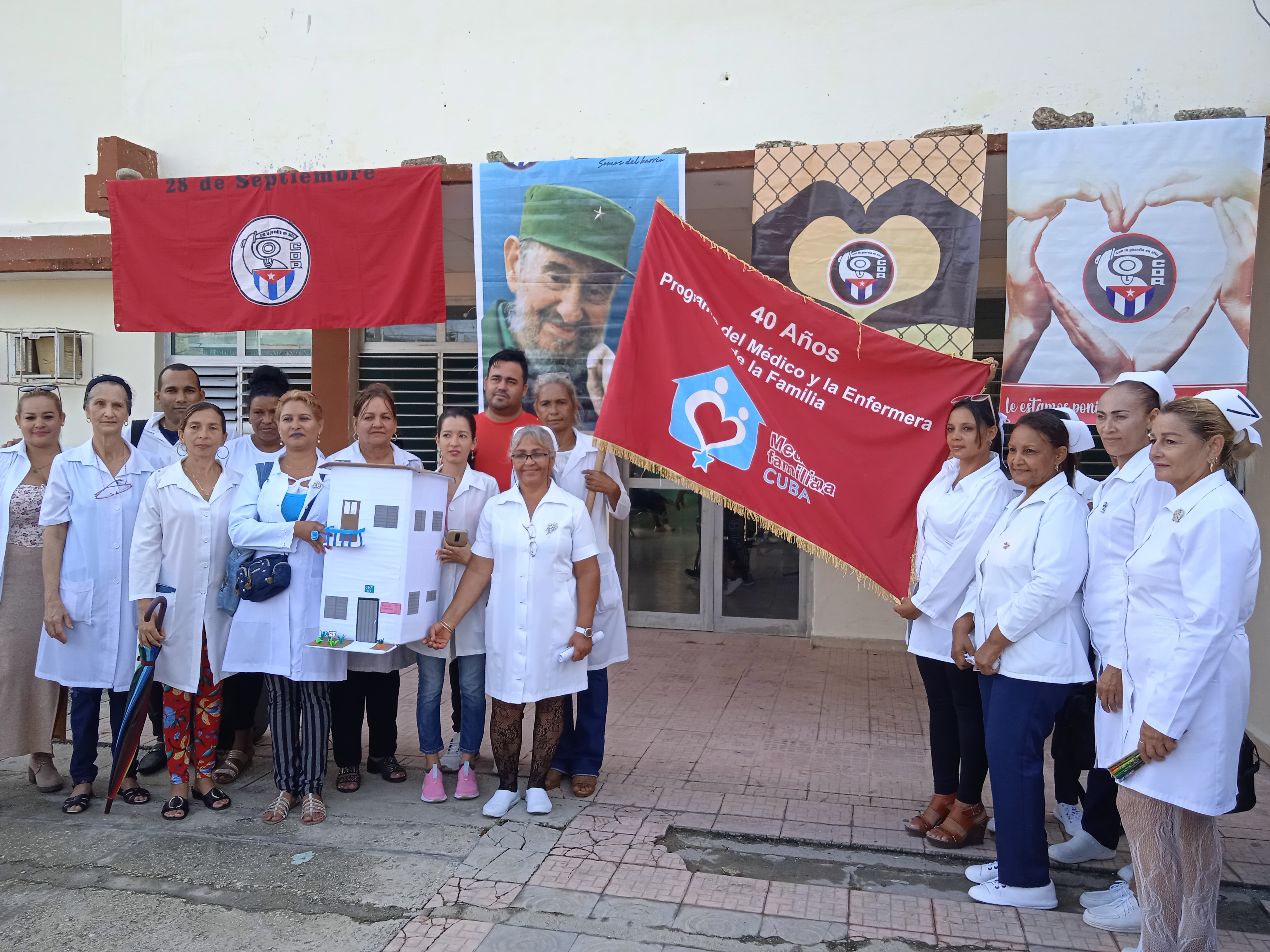 Estandarte de Salud recorre centros asistenciales en Granma