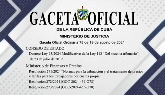 Se actualizan disposiciones normativas que regulan los actores económicos no estatales Se actualizan disposiciones normativas que regulan los actores económicos no estatales