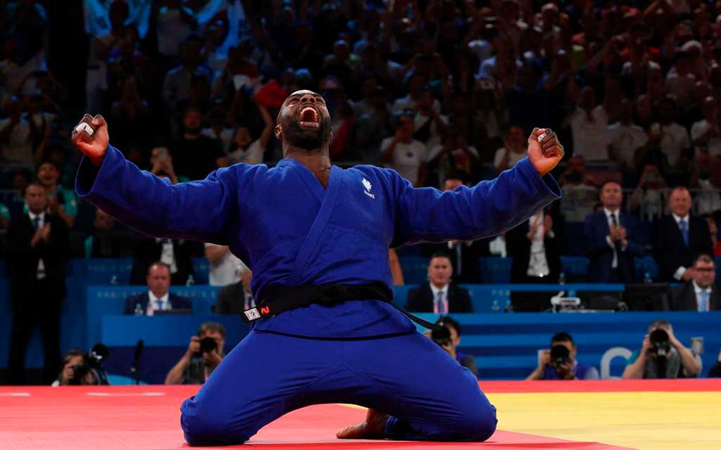 Torre Eiffel bendice y Teddy Riner agranda su leyenda