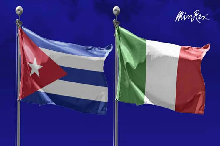 Dialogan diplomáticos de Cuba e Italia sobre planeamiento político
