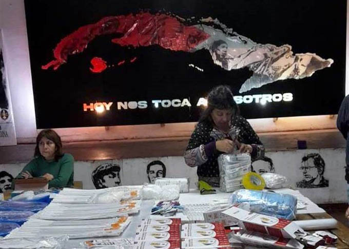 Colectivo chileno de Villa Sur envía medicinas e insumos a Cuba