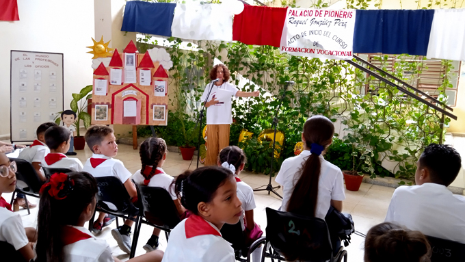 Inicia Palacio de pioneros Raquel González, de Bayamo, curso escolar (+fotos)