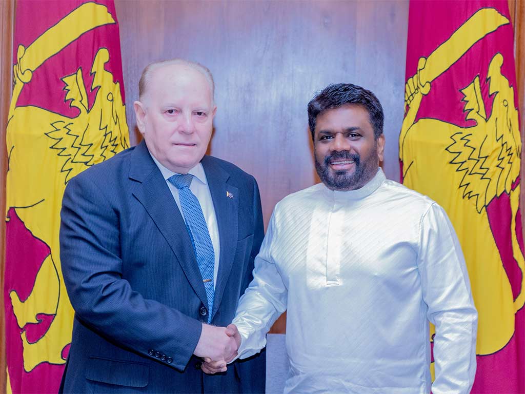 Dialogan presidente de Sri Lanka y embajador de Cuba sobre nexos Dialogan presidente de Sri Lanka y embajador de Cuba sobre nexos