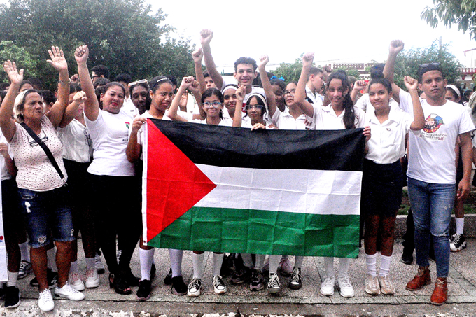 Cubanos del lado de Palestina libre Cubanos del lado de Palestina libre