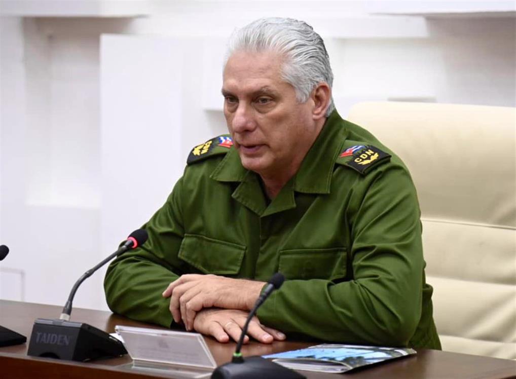 Presidente de Cuba al tanto de medidas ante sismos en región oriental Presidente de Cuba al tanto de medidas ante sismos en región oriental