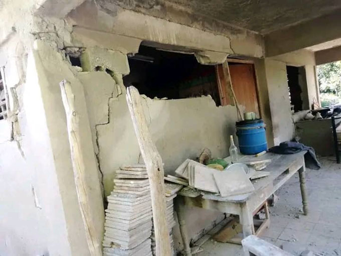 Numerosos daños materiales se reportan en Granma, tras los movimientos telúricos de este domingo Numerosos daños materiales se reportan en Granma, tras los movimientos telúricos de este domingo