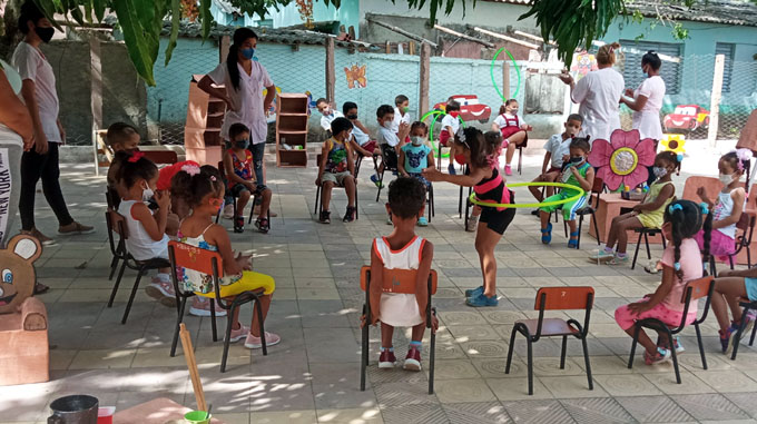Contribuye círculo infantil a desarrollo de la primera infancia en Bartolomé Masó Contribuye círculo infantil a desarrollo de la primera infancia en Bartolomé Masó
