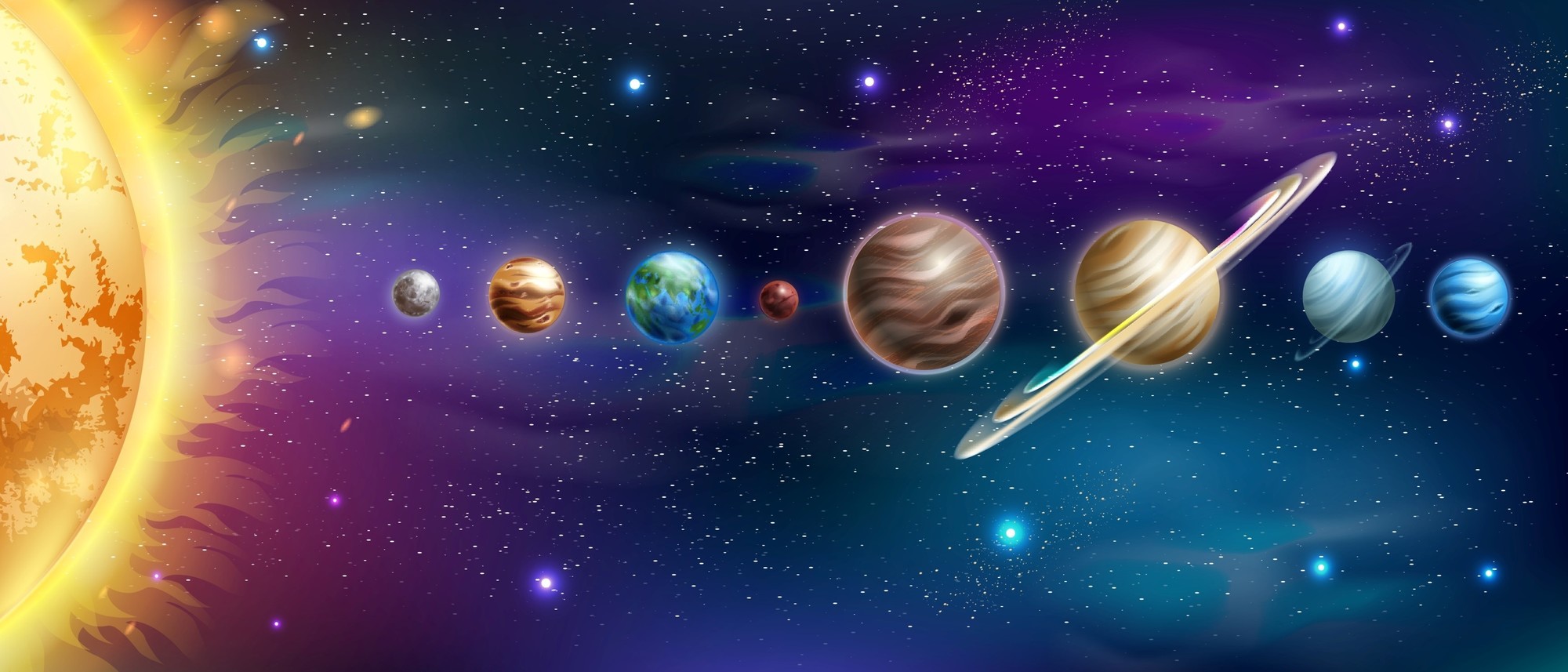 Común pero imperdible: seis planetas alineados desde hoy Común pero imperdible: seis planetas alineados desde hoy