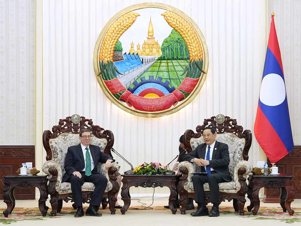 Cuba dispuesta a avanzar en colaboración con Laos, sostiene Canciller Cuba dispuesta a avanzar en colaboración con Laos, sostiene Canciller