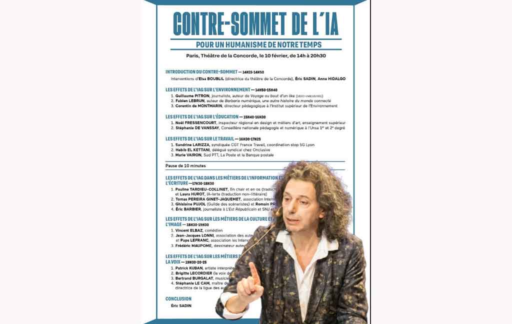Contra-cumbre en París por foro sobre la Inteligencia Artificial Contra-cumbre en París por foro sobre la Inteligencia Artificial