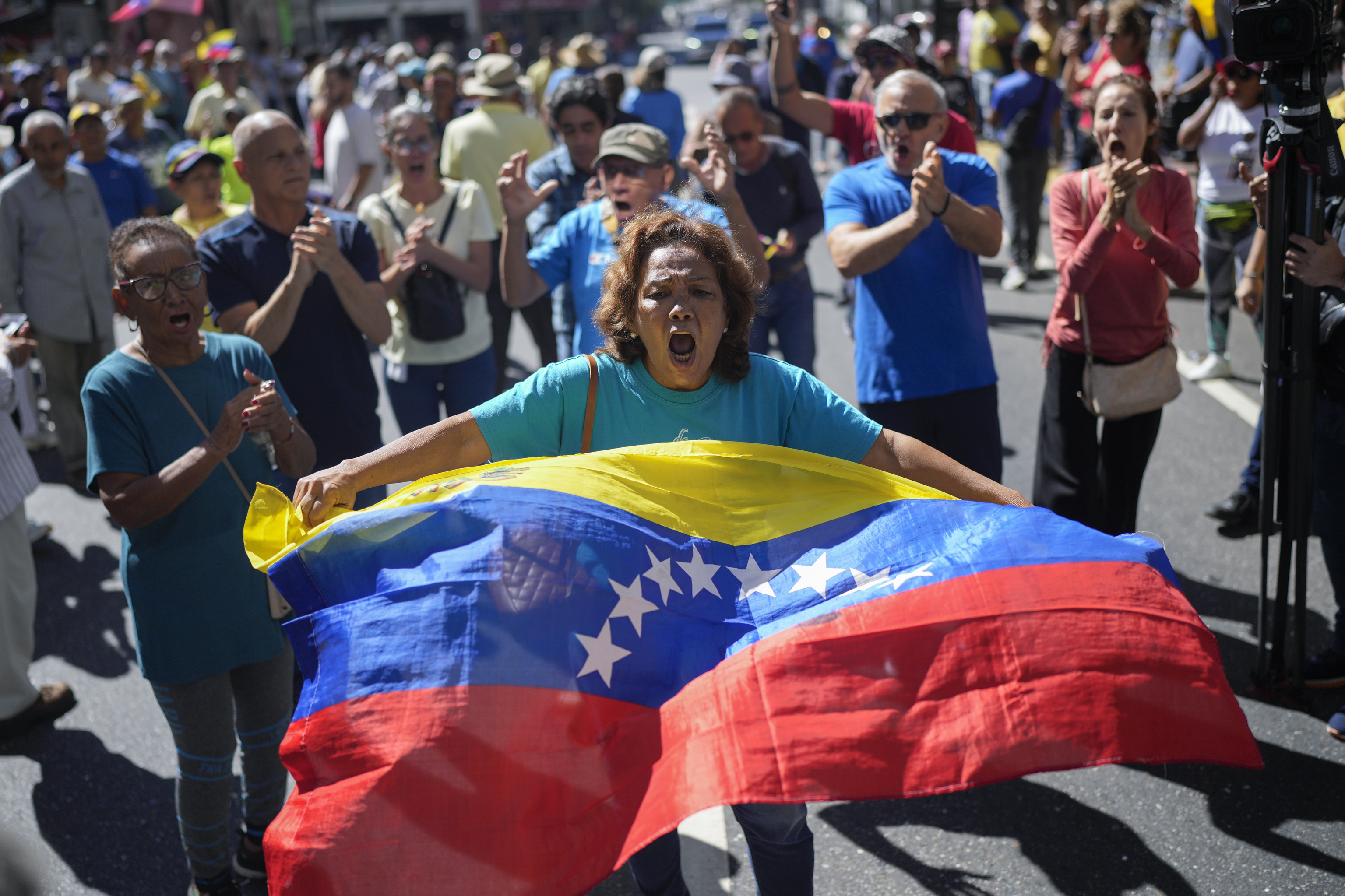 Venezolanos salen a las calles en apoyo a migrantes secuestrados Venezolanos salen a las calles en apoyo a migrantes secuestrados