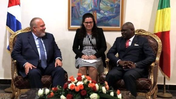 Manuel Marrero inició este lunes una visita oficial al Congo Manuel Marrero inició este lunes una visita oficial al Congo