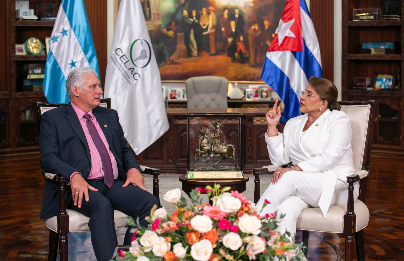 Reafirman Cuba y Honduras solidaridad entre ambos países Reafirman Cuba y Honduras solidaridad entre ambos países