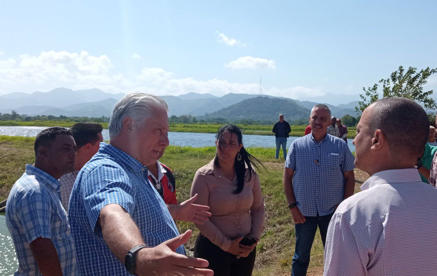 Visita Díaz-Canel municipios granmenses Visita Díaz-Canel municipios granmenses