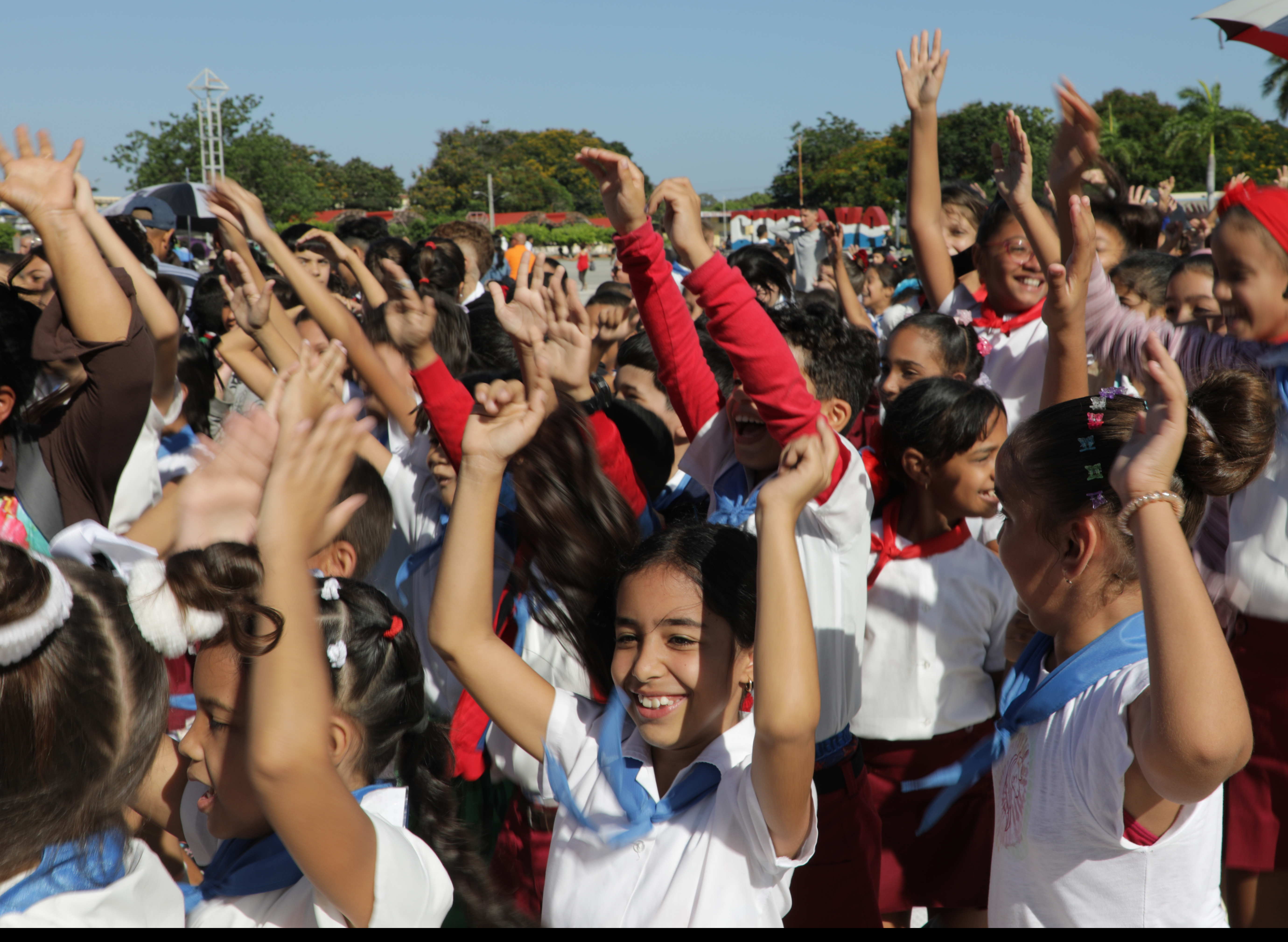 Pioneros y jóvenes festejan en Cuba nuevo aniversario (+ video) Pioneros y jóvenes festejan en Cuba nuevo aniversario (+ video)