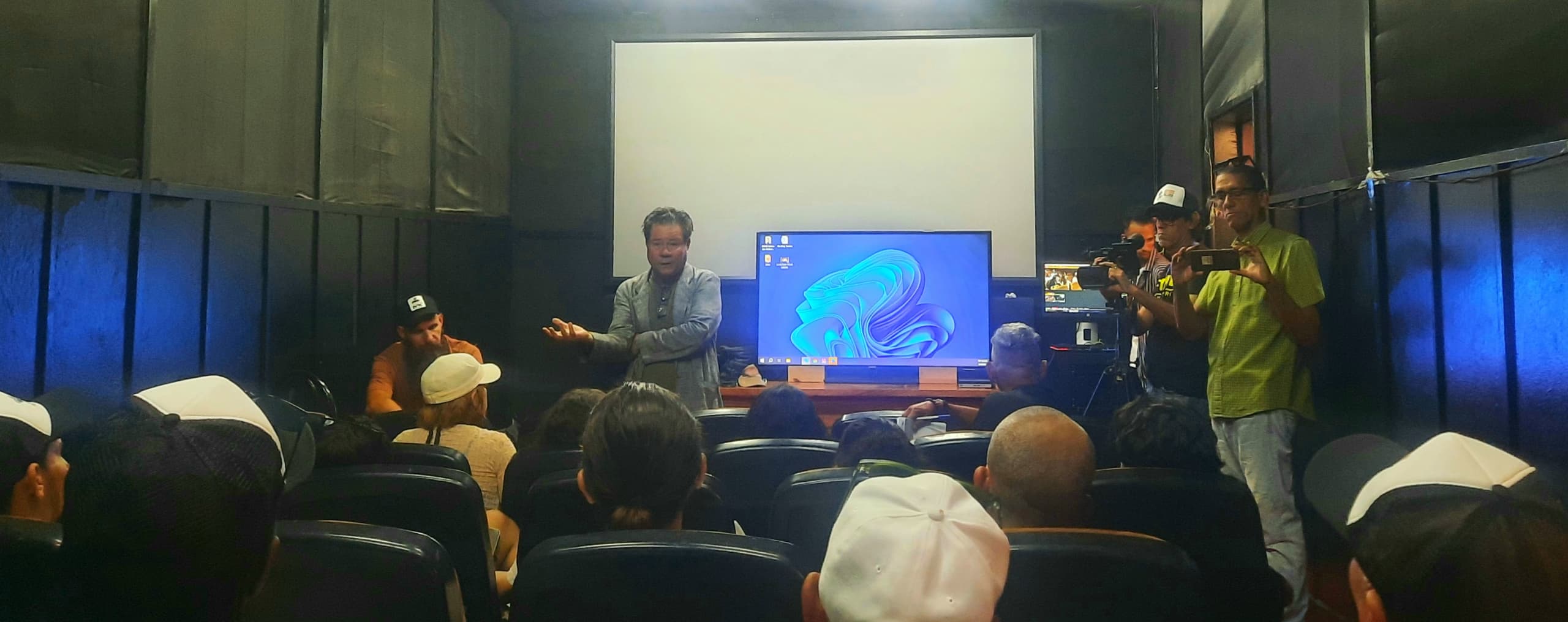 Molina y la realización audiovisual: “Hacer cine con nada”