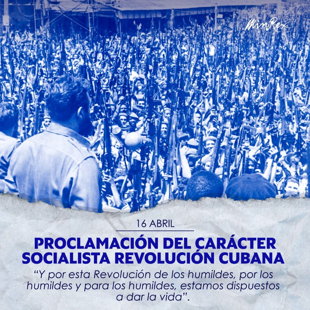 Cuba conmemora aniversario 64 de proclamación de carácter socialista Cuba conmemora aniversario 64 de proclamación de carácter socialista