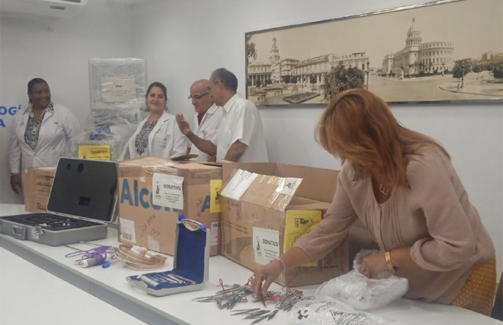 Agradecen donativo de cubanos residentes en el exterior Agradecen donativo de cubanos residentes en el exterior
