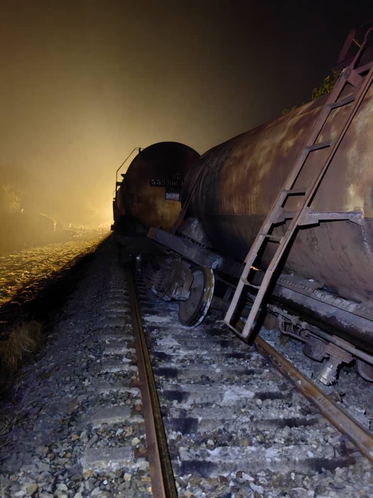 Matanzas: controlado incendio en tren que transportaba alcohol Matanzas: controlado incendio en tren que transportaba alcohol