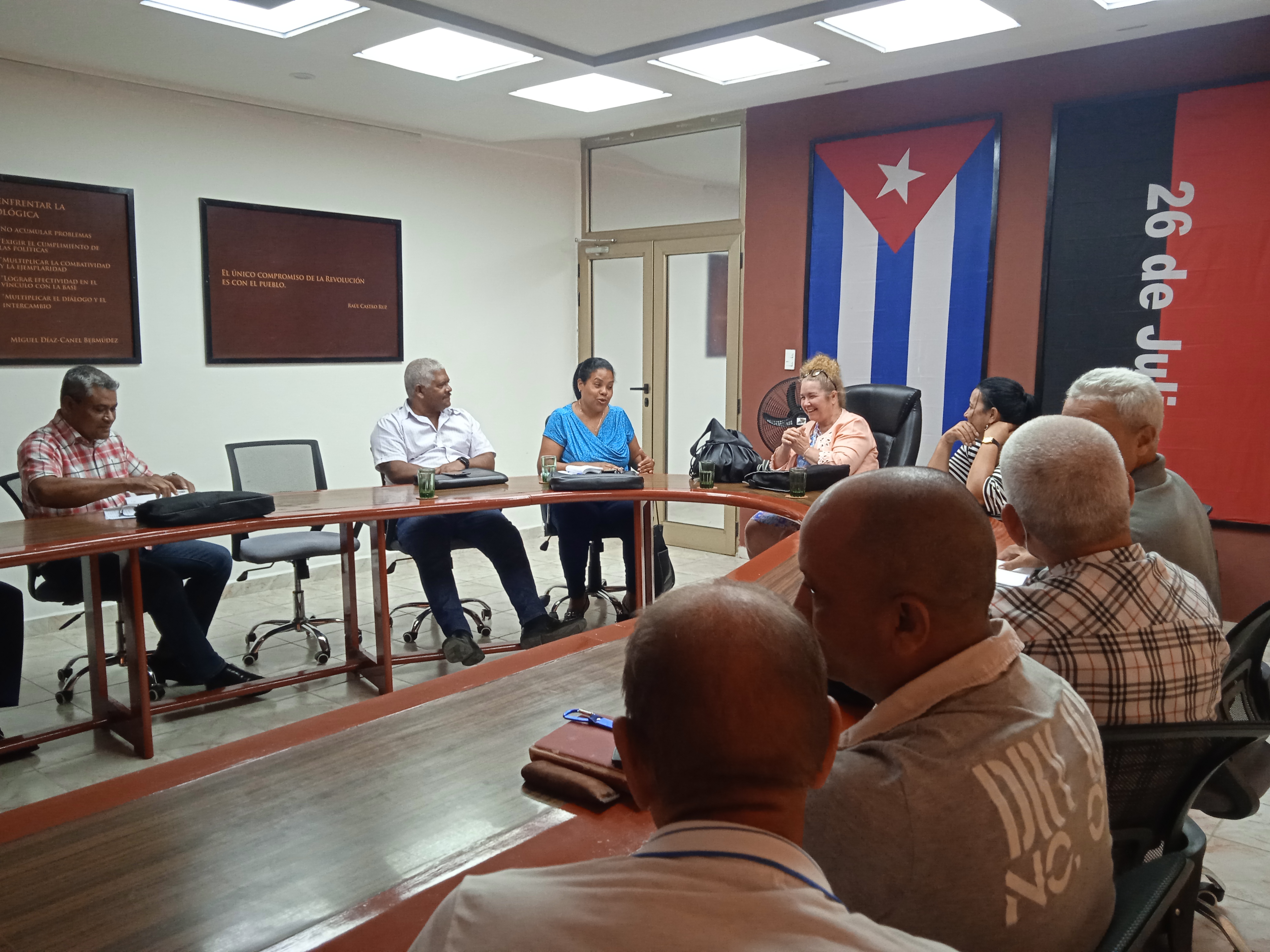 Evalúan situación de la Operación Puerto-Transporte-Economía Interna en Granma Evalúan situación de la Operación Puerto-Transporte-Economía Interna en Granma