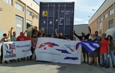 Envío desde España de material sanitario para Cuba Envío desde España de material sanitario para Cuba