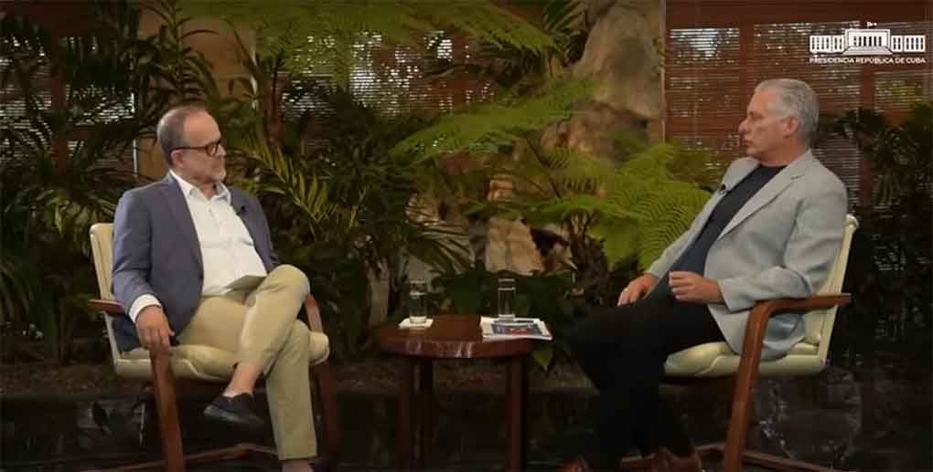 Presidente cubano se entrevista con el periodista Breno Altman Presidente cubano se entrevista con el periodista Breno Altman