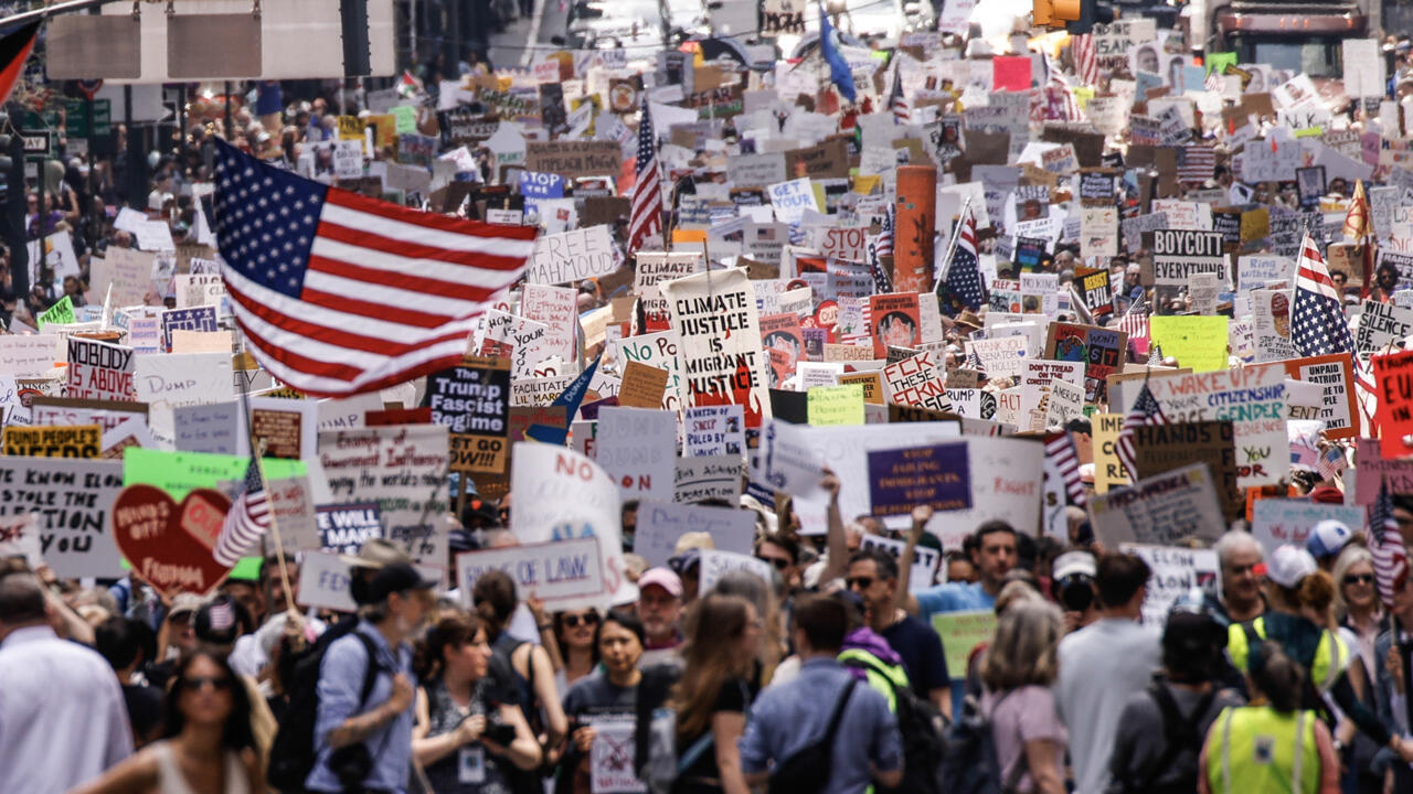EEUU tendrá protestas antiTrump y desfile militar el 14 de junio
