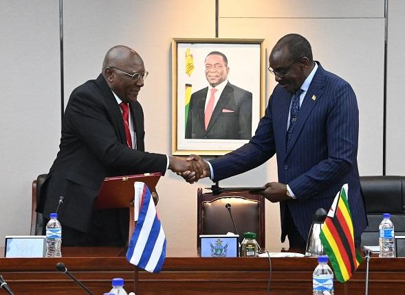 Cuba y Zimbabwe ponderan relaciones parlamentarias Cuba y Zimbabwe ponderan relaciones parlamentarias