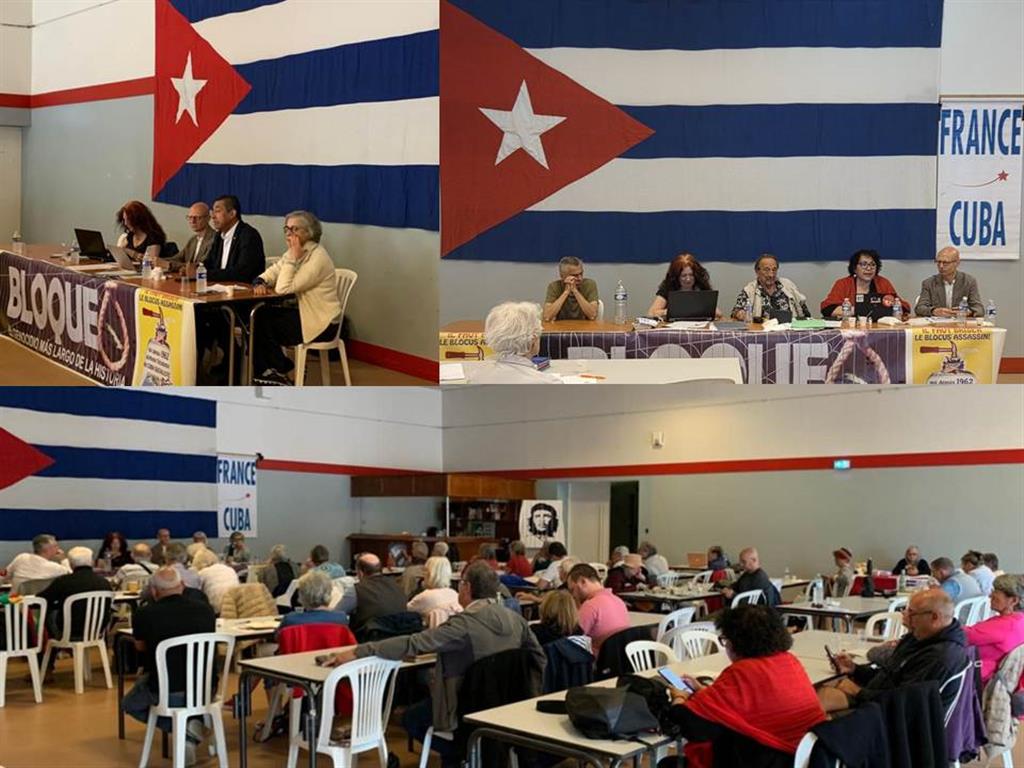 Debaten en Francia sobre acciones de solidaridad con Cuba Debaten en Francia sobre acciones de solidaridad con Cuba