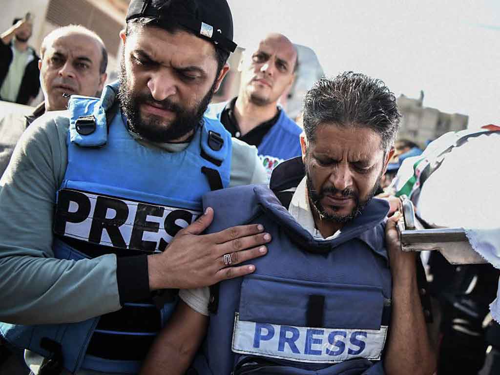 Aumenta cifra de periodistas palestinos asesinados por Israel Aumenta cifra de periodistas palestinos asesinados por Israel