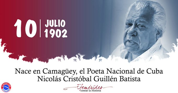 Recuerdan autoridades cubanas natalicio de Nicolás Guillén Recuerdan autoridades cubanas natalicio de Nicolás Guillén