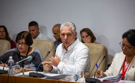 Díaz-Canel: “Sabemos que nuestros problemas se han agudizado, pero la Revolución no deja a nadie atrás”