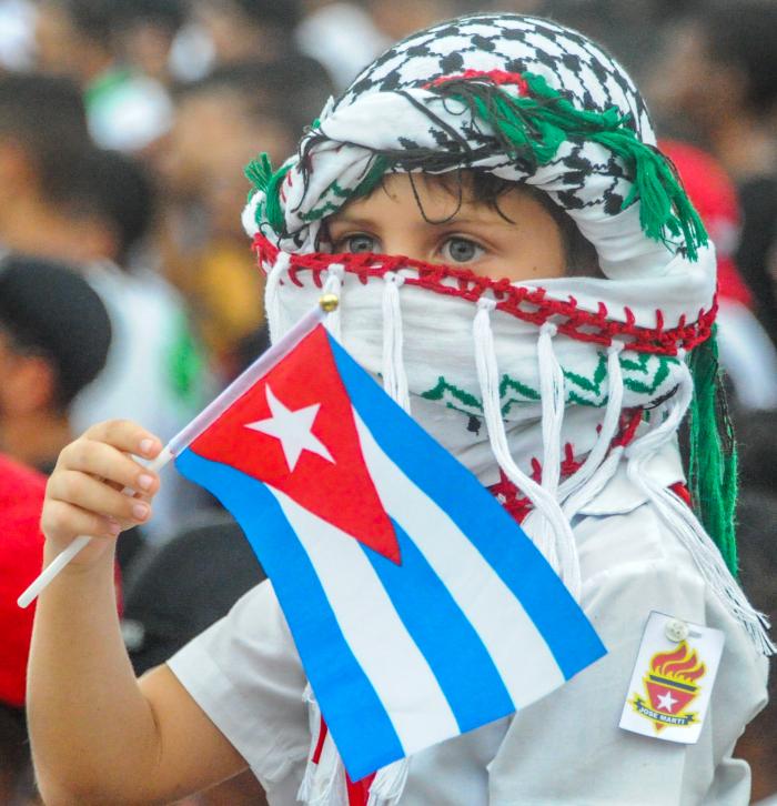 Cuba y su apoyo a Palestina, siempre Cuba y su apoyo a Palestina, siempre