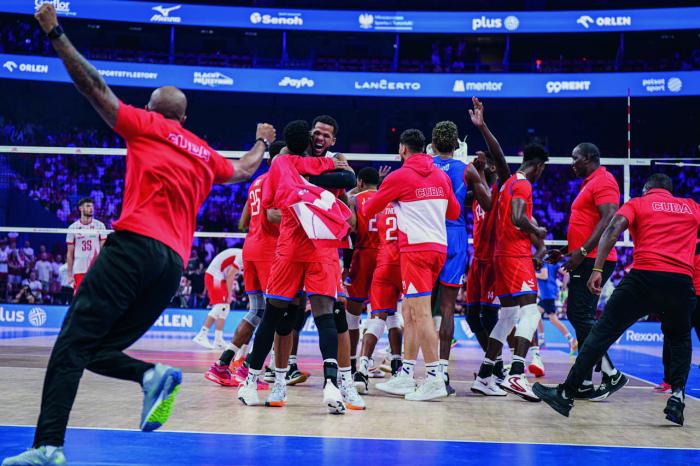 Cuba, por primera vez, en la final de la VNL Cuba, por primera vez, en la final de la VNL